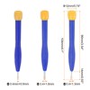 HARFINGTON 3Pcs Plastic Screwdriver 0.9mm/1.3mm/1.8mm Slotted Head Ceramic Repair Hand