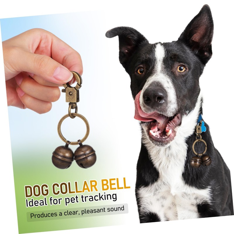 COLLBATH Pet Bells for Collar Dog Bell for Pet Tracking