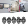 10Pcs Carbide Turning Inserts Indexable Coated Blade for Wood Milling