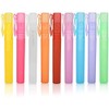 10ml Pen Clip Fine Mist,10 Pcs Plastic Frosted Atomizer Vials