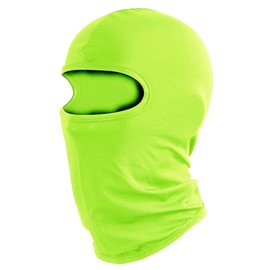 Balaclava Ski Mask Head Mask Full Face Mask Windproof Face Cover Sun UV Protection Scarf Men Women Outdoor Sport Cycling Cap (Light Green)