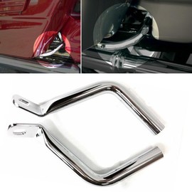 Cavalry Chrome Saddlebag Guard Eliminators Brackets Support For Harley Touring 93-13 New