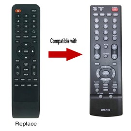 ZRC-100 Replace Remote Control fit for Dynex TV DX-LCD32 DX-LCD37 098TRABD9NEDYA