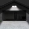 FAGUANGAO Dusk to Dawn LED Security Light,18W Plug in Flood