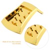 Mandolin Tailpiece Golden 8-String Screws Triangular Parts Musical Instrument Accessories
