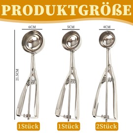 Set of 4 Ice Cream Scoop