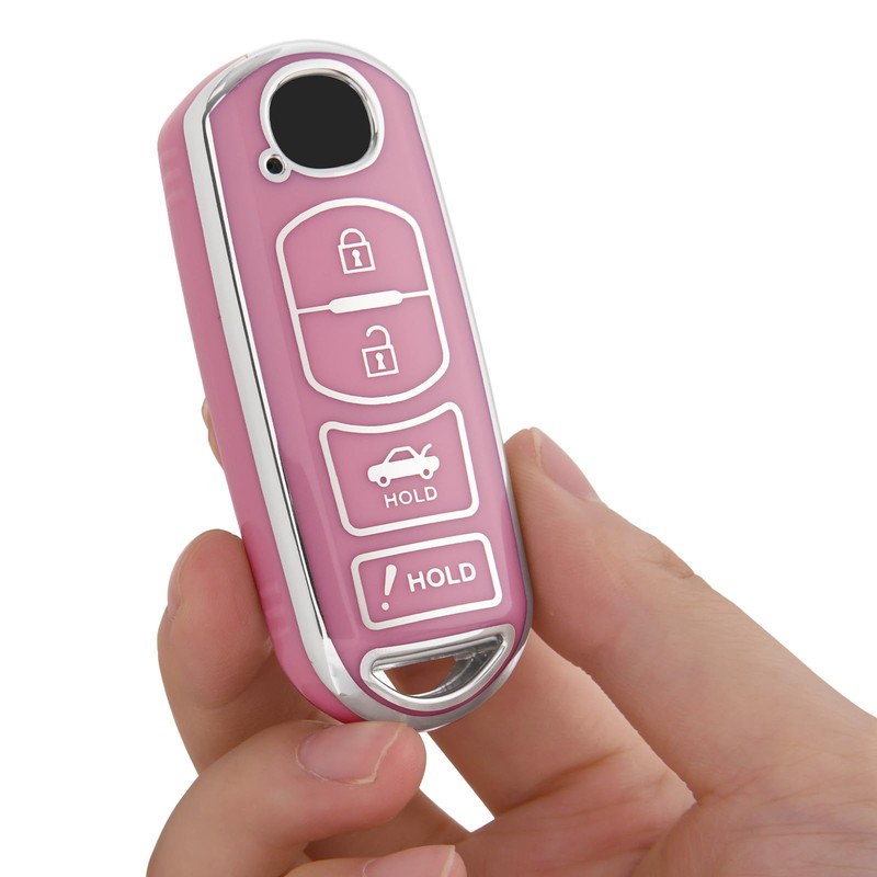 ELOHEI for Mazda Key Fob Cover Case, Compatible with Mazda