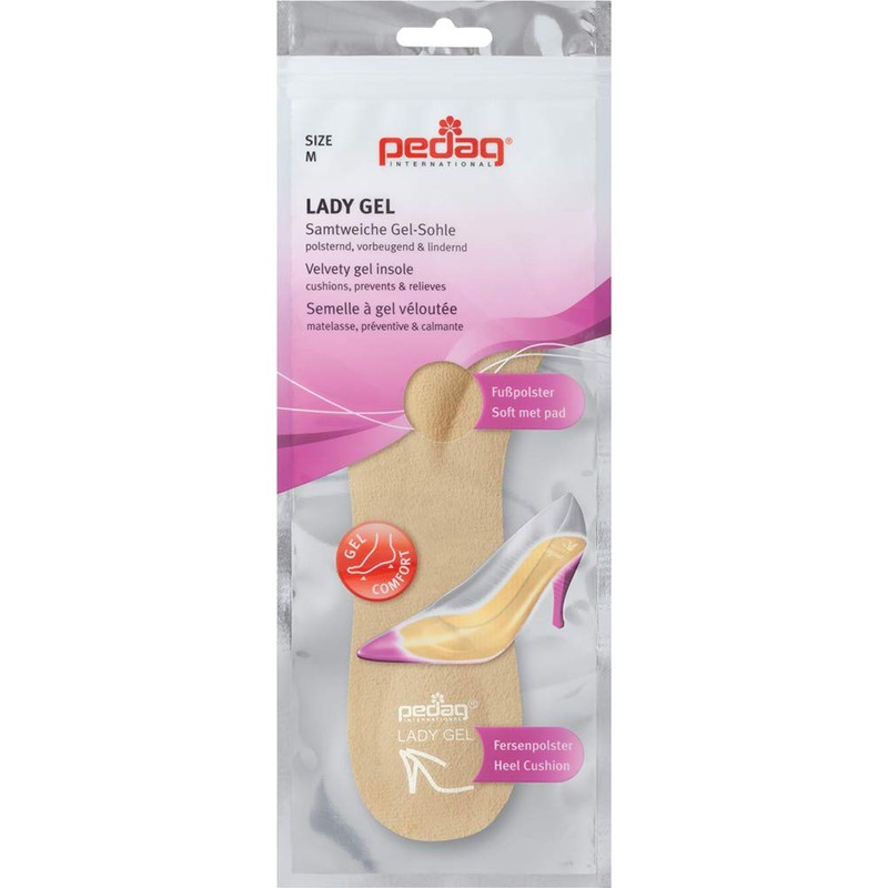 pedag LADY 3/4 Gel insole Shoes High Heels Pumps