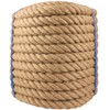 Manila Rope 1.25in x 50ft, Twisted Rope 1.25inch Natural Hemp