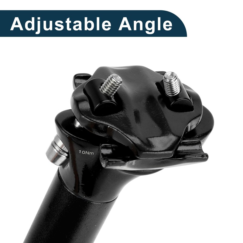 TUCKBOLD Bike Seat Posts Adjustable Angle Bike Saddle Post Seat