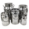The Dairy Shoppe Stainless Steel Milk Can Totes (5 Liter)