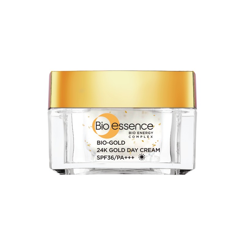 Bio-essence Bio-Gold 24k Gold Day Cream SPF36 40g |Improves skin