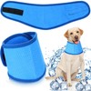 Weewooday Cooling Bandana for Dogs Cooling Dog Collar Breathable Cooling