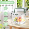 mumisuto 6.7L Ice Bucket with Lid and Tong, Airtight Ice