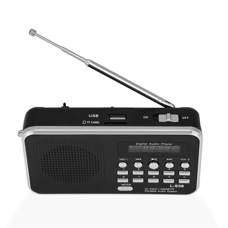 Portable Digital Audio Player HiFi Music Speaker Support FM Radio
