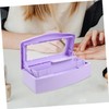 Beavorty Nail Art Tools Organizer Box Sterilizer Case for Nail