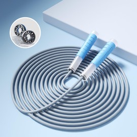 JUMP Yuedong Long Jump Rope, Long Rope, Long Rope, For Kids, Group Rope, For Schools, Competitions, Elementary School Students, Toddler, Workout, Fitness Training, Twist-Prevention, Sports, Adjustable