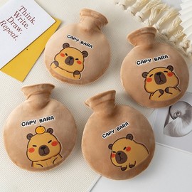[Big Hand Discount] Capybara water bag hot pack hand warmer compress pack thermal water bag hand warmer cute warm hot water bag mini cute capybara 2ea