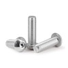 M6-1 x 55mm Button Head Socket Cap Screws,Allen Socket Drive,Stainless