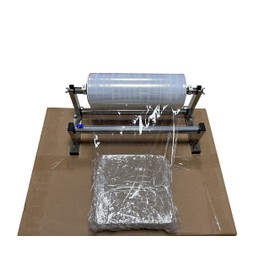 VOTOER Table Stretch Film Dispenser Wrapping Packing Machine Manual Pallet Wrapper Tool Set (16 inch)
