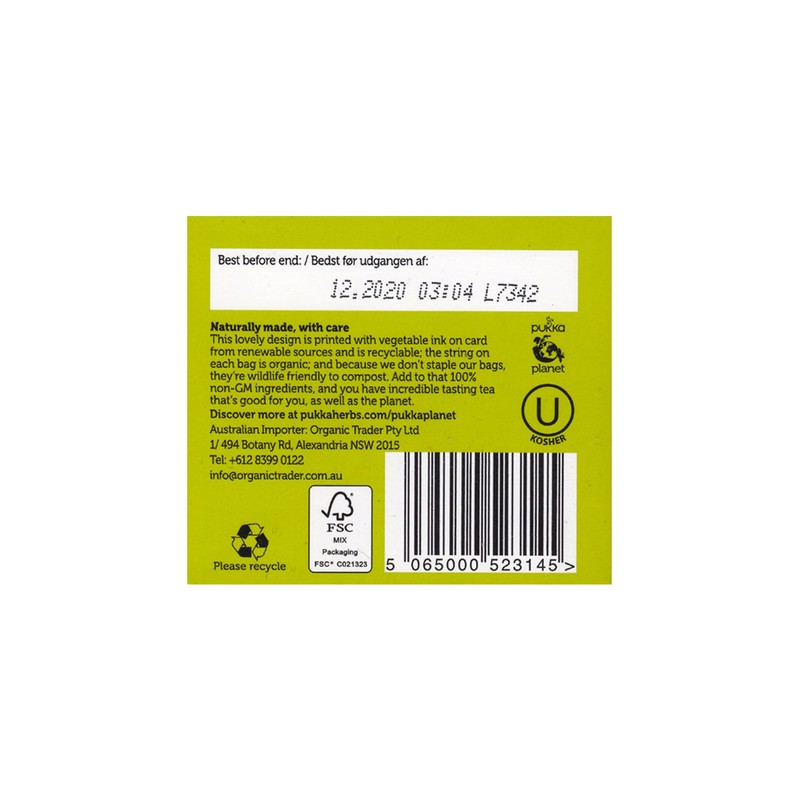 Pukka Organic Three Ginger 2x 20 Bags 36g (72g) -
