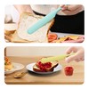 LVYKING 3 Pcs Silicone Jar Spatula, Jam Cheese Spatula with