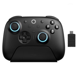 AKNES 8BitDo Ultimate 2 Bluetooth Controller for Switch 2, Switch, PC/Windows, Switch Pro Controller TMR Joysticks, Tactile/Hall Triggers, Programmable L4/R4 Bumpers & 2 Back Paddle Buttons, Black