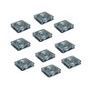 Pack of 10 Thrust Ball Bearings Swivel Bearing Flange Bearing