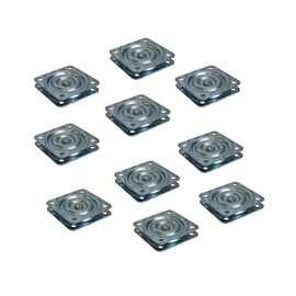 Pack of 10 Thrust Ball Bearings Swivel Bearing Flange Bearing 57 x 57 Turntable