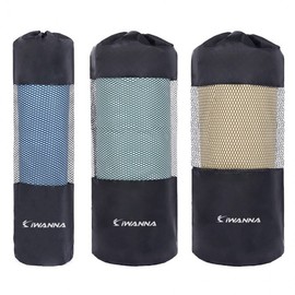 I Wanna Nylon Yoga Mat Bag & Foam Roller Large Storage 2ea