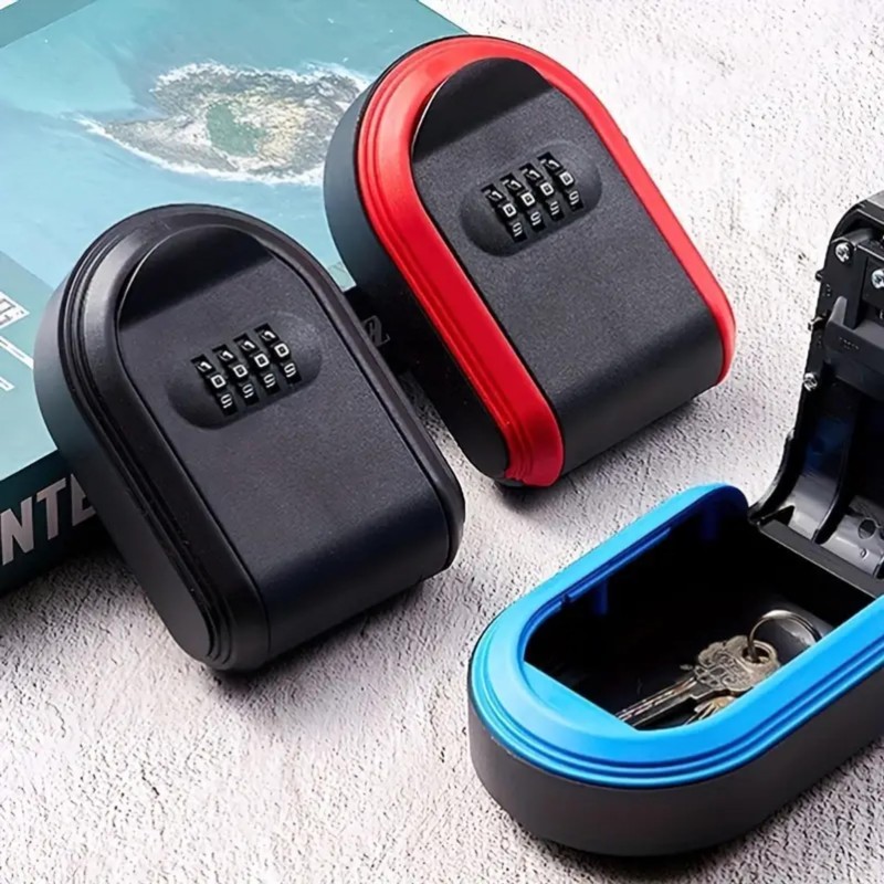 Thingymabob Secure Lockable Key Box with Combination (Black)