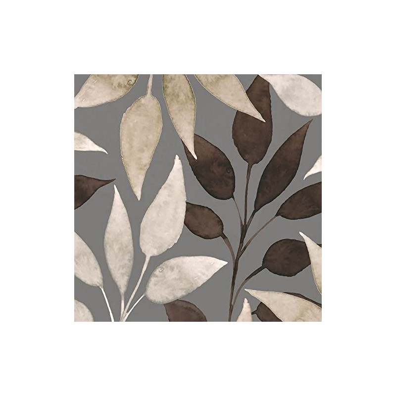 20 Napkins Rustic Leaves on Brown | Table Decoration |