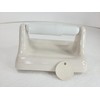 Beige Bone Almond Ceramic TP Toilet Paper Holder Wall Mount