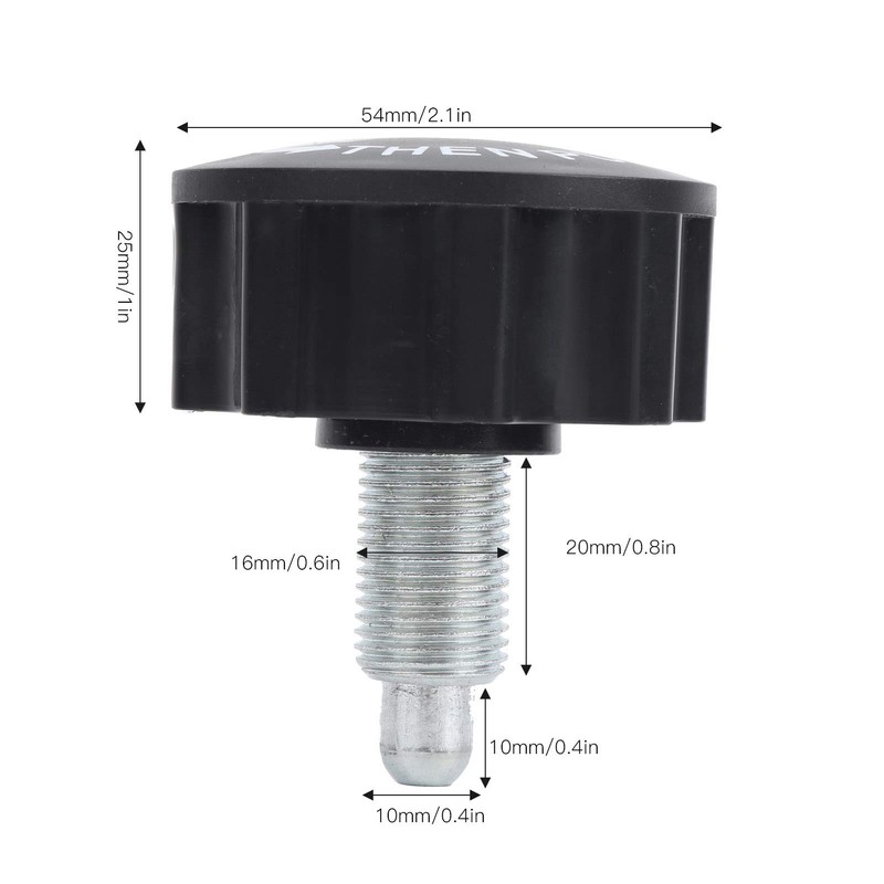 Vbestlife Pack of 5 Pop Pull Pin Button M16 Fitness