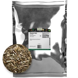 Frontier Co-op Cut and Sifted Cleavers Herb 1lb Bulk Bag - for Cleavers Tea, Tincture, Digestion