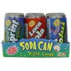 Kidsmania Soda Can Fizzy Candy, 1.47-Ounce Cans (Pack of 12)