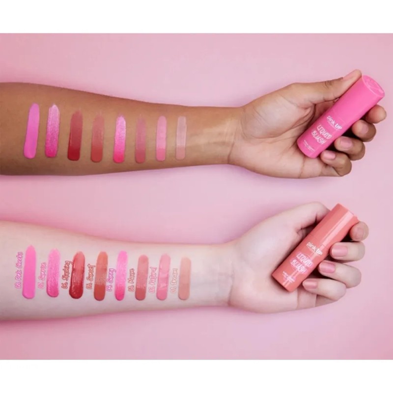 Rubor Liquido Pink Up Liquid Blush Tono Del Maquillaje 07