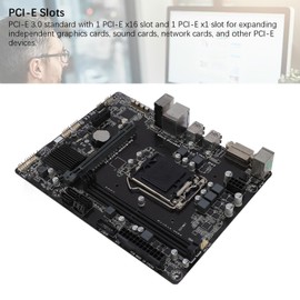 GA - B150M Series Motherboard, LGA 1151 B510 Chipset Micro ATX Motherboard (Gigabit Ethernet, 32GB DDR4, 2133 O.C. PCIe 3.0, USB3.0 2, RJ45/DVI)