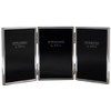 5x7 'Triple' Silver Plated Photo Frame with 'Thin Edge' design