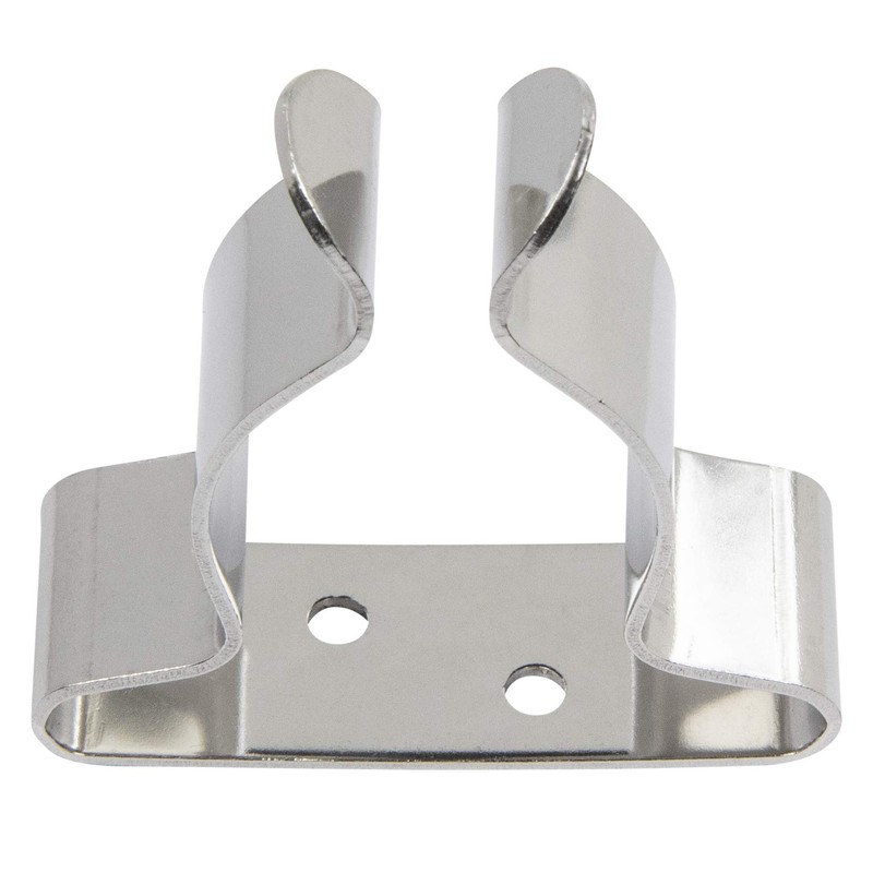 Seachoice Spring Clamps, Pack of 2, Polished Stainless Steel, 1-1.75