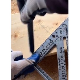 SWANSON Tool Co S0101 7 Inch Speed Square, Blue