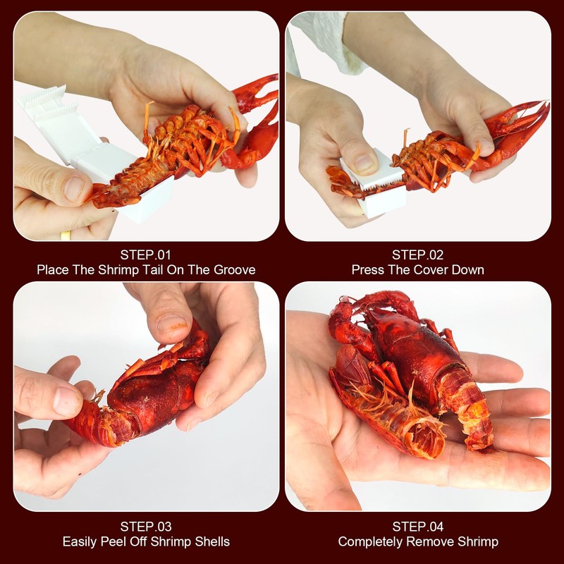ASENAME 2024 New 6PCS Crawfish Peeler, Crawfish Shucker, Crawfish Tail