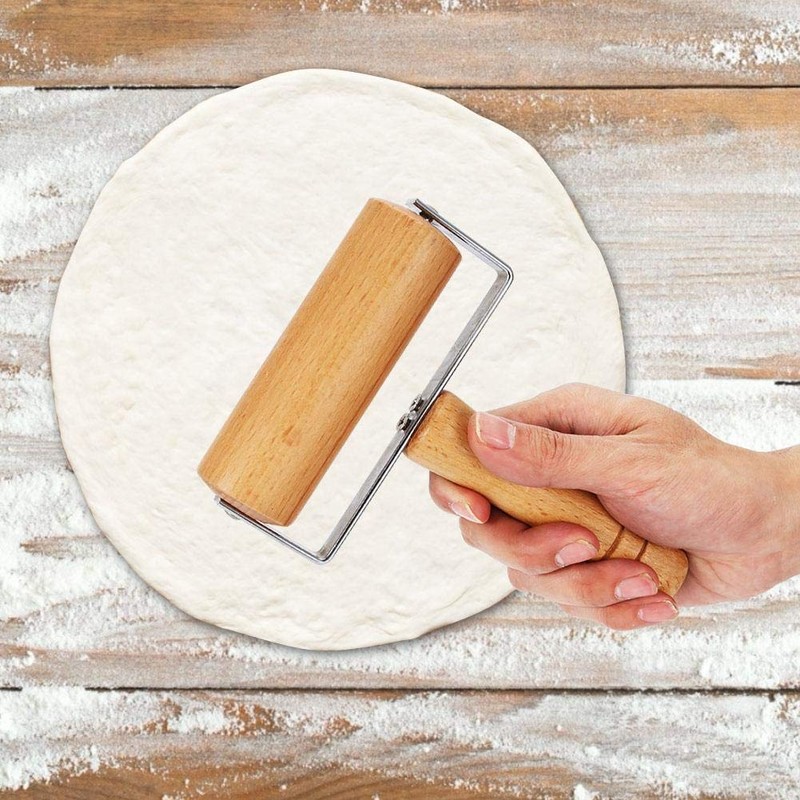 T Shape Pastry Roller, Fondant Bakery for Kitchen Pin Pastry