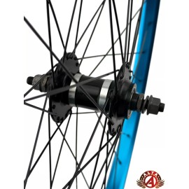 ALTA BMX 29" x 1.75 BLUE FRONT OR FREEWHEEL FLIP FLOP Hub Sealed Bearing RIMS. - Front