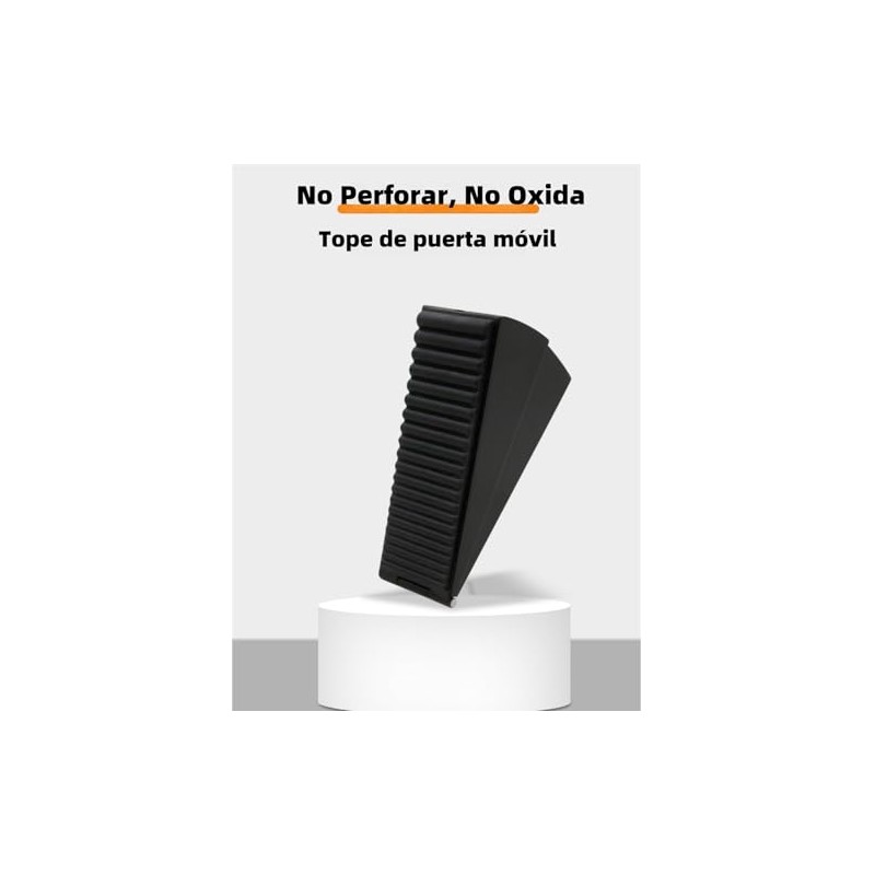 2 Piezas Topes de Puerta Ajustables, Amortiguador de Puerta con