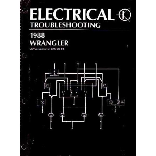 Jeep 1987 1988 Jeep Wrangler YJ Electrical Service Manual Diagrams