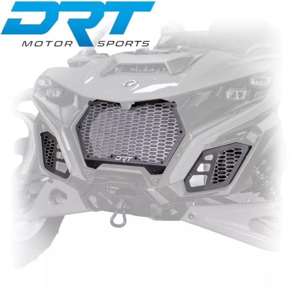 DRT Billet 3pc Front Aluminum Grill Kit Fits: CAN-AM MAVERICK