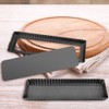Cyimi 14 Inch Rectangular Tart Pan Set of 2, Nonstick