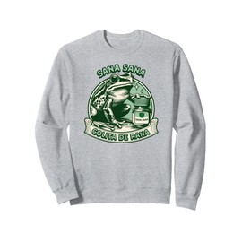 Sana Sana Colita De Rana Cute Mexican Frog - Mexican Saying Sweatshirt