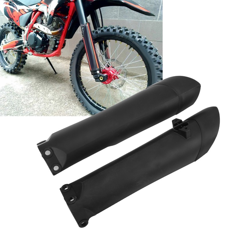 Motorcycle Front Shock Absorbing Protection Board Plastic Frame Guard Fork